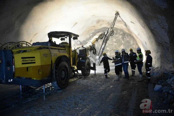 Yeni Zigana Tüneli’nde ışığa az kaldı!  Avrupa’nın en uzunu olacak