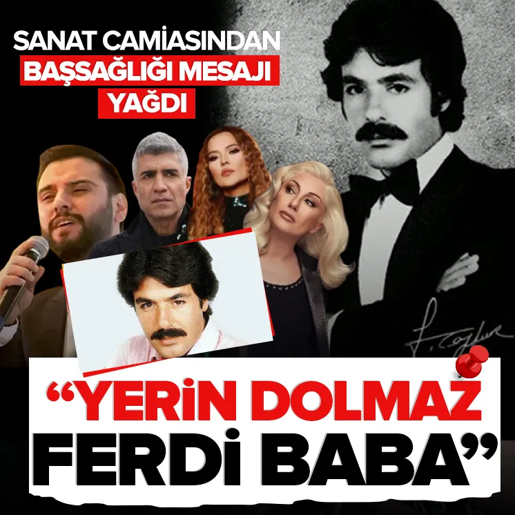 Sanat camiasından Tayfur için başsağlığı mesajı