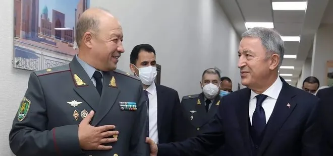 Son dakika: Milli Savunma Bakanı Hulusi Akar Özbekistanlı mevkidaşı Kurbanov ile konuştu