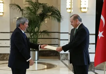 Tettamanti, Erdoğan'a güven mektubu takdim etti