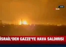 İsrailden Gazzeye hava saldırısı