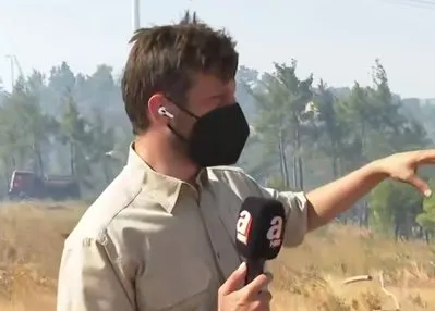 Çanakkale’de yine orman yangını başladı