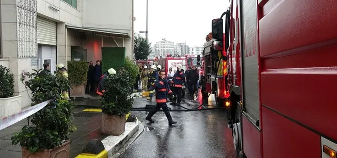Beyoğlu’nda otelde yangın