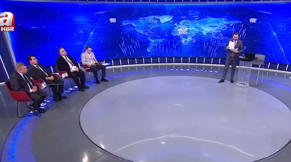 İsrail'de A Haber canlı yayınına müdahale