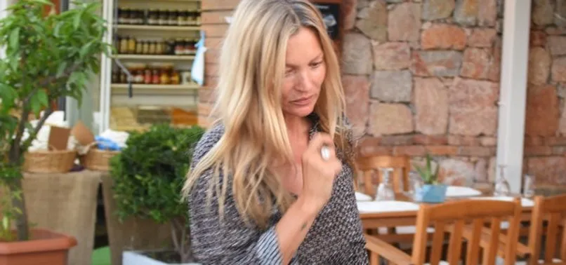 Kate Moss Bodrum’daki lahmacun fiyatlarını görünce şoka girdi