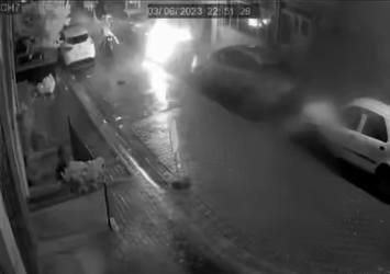 İstanbul’da eski sevgili dehşeti! Önce aracın camını kırdı ardından benzin döküp yaktı
