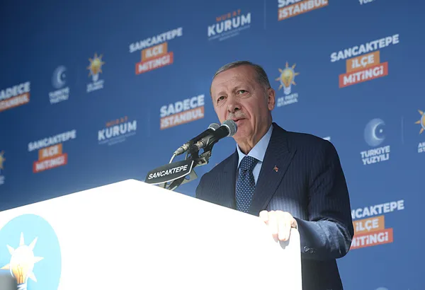 Başkan Erdoğan Sultanbeyli ve Sancaktepe'de! Yerel seçimler öncesi İmamoğlu'na eleştiri: Ya tatilde ya büyükelçiyle balıkta... - 6