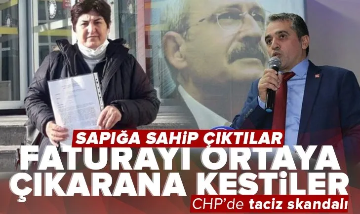 CHP’deki taciz skandalları devam ediyor! Son olayda tacizciye sahip çıktılar, faturayı ortaya çıkarana kestiler