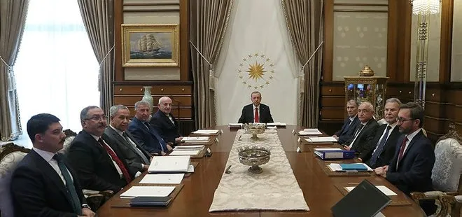 Yüksek İstişare Kurulu, Başkan Erdoğan başkanlığında toplandı
