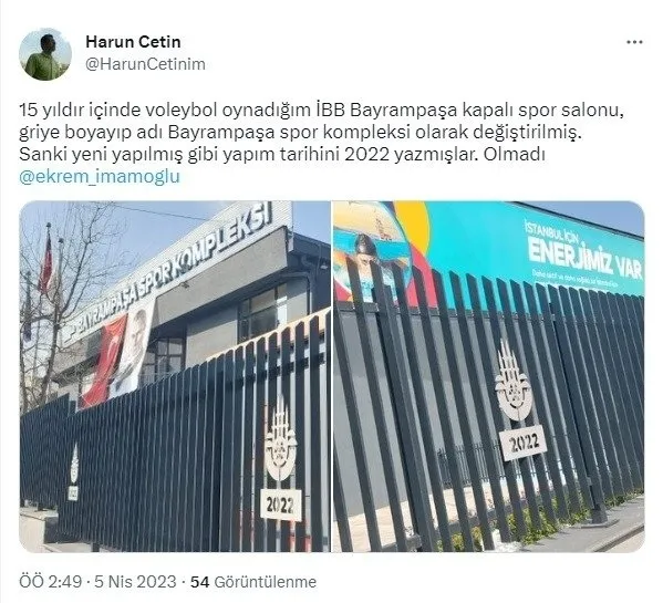 1680701030190.jpg 15 yıllık spor salonunu yeniden açtılar! CHP'li İBB'den tabela hizmeti - 3