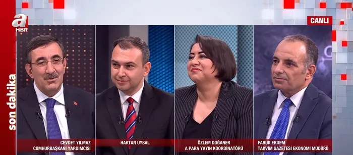 Cumhurbaşkanı Yardımcısı Cevdet Yılmaz A Haber’de! Emekliler için yeni çalışmalar yolda | Enflasyonu düşürmek adına hangi adımlar atılacak?
