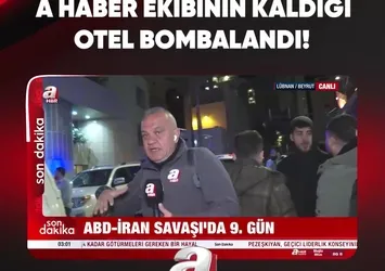 A HABER EKİBİNİN KALDIĞI OTEL BOMBALANDI!
