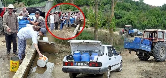 CHP’li Malkara Belediyesi vatandaşları susuz bıraktı! Halk tepki gösterdi