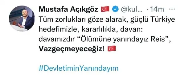 Son dakika: Başkan Erdoğan'ın “EKONOMİK KURTULUŞ SAVAŞI” sözlerine destek çığ gibi! "KAZANACAĞIZ" - 8