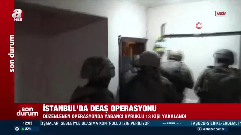 İstanbul’da DEAŞ operasyonu