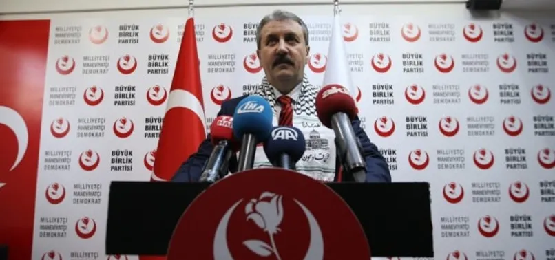Erdoğan'la görüşen Destici'den açıklama!