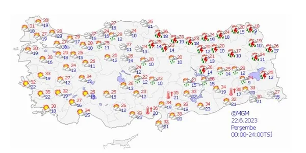 Meteoroloji'den sarı kodlu alarm! Ankara ve birçok ile sel, su baskını, dolu yağışı uyarısı geldi | 5 günlük hava tahmin raporu paylaşıldı - 2