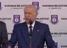 Devlet Bahçeli: Amaç iğrençtir, kötü niyettir