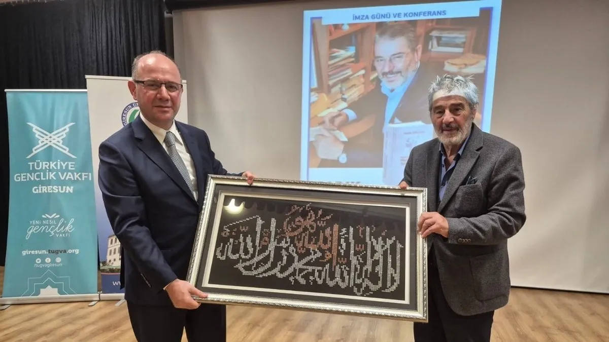 Mütefekkir Sadık Albayrak'tan Giresun'da gençlere mesaj: Ben bu dava için bu yola düştüm