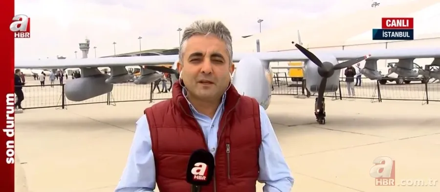 Aksungur SİHA A Haber'de! Aksungur SİHA'nın özellikleri neler? 1