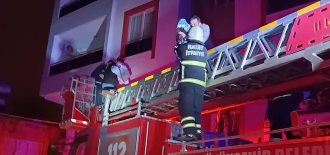 Hatay'da 6 kişi dumandan etkilendi!