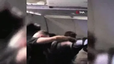 Havada panik! Acil iniş yaptı