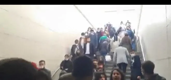 İstanbul’da öğrenciler Ekrem İmamoğlu’nu protesto etti! Ulaşıma gelen yüzde 40 zamdan sonra turnikelerden atlayarak geçtiler