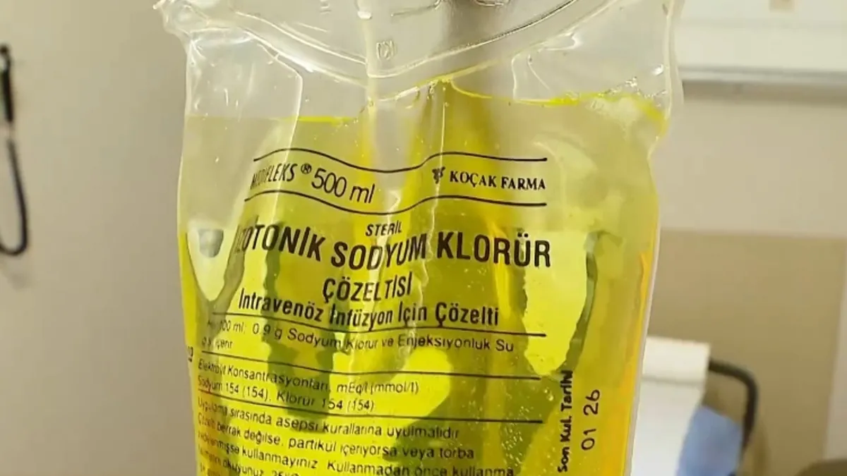 Tehlikenin adı sarı serum! Kola takılan ölüm