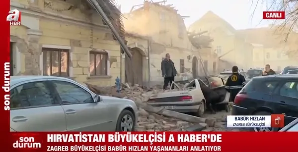 Son dakika: Hırvatistan’da 6.4 büyüklüğünde korkutan deprem!