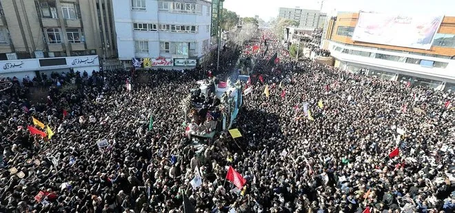 Son dakika: Kasım Süleymani’nin defin işlemi başladı