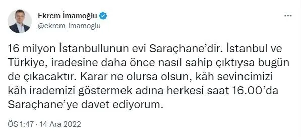 İmamoğlu 2 yıl 7 ay hapis cezası aldı! Kılıçdaroğlu Almanya’dan apar topar dönme kararı aldı! Peki şimdi ne olacak?