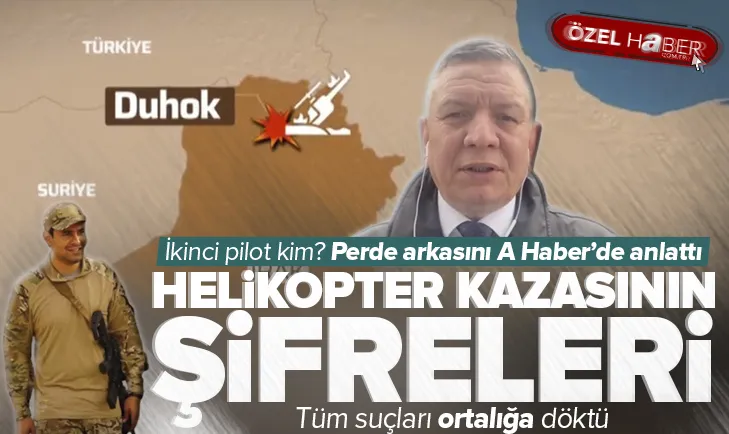 İşte helikopter kazasının şifreleri!