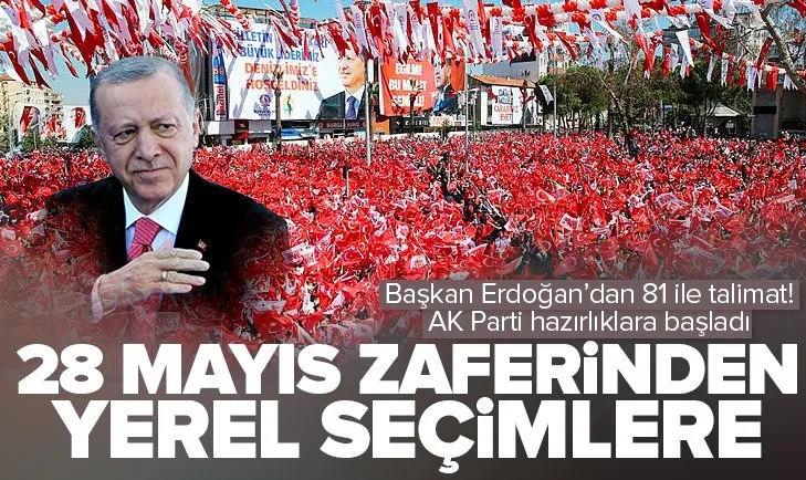 Başkan Erdoğan’dan yerel seçimler hazırlığı! AK Parti 81 ilde çalışmalara başladı