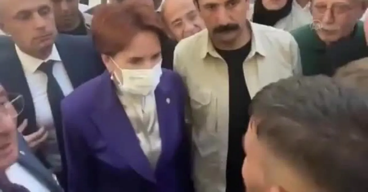 Akşener'in korumaları dert yanan vatandaşı tartakladı