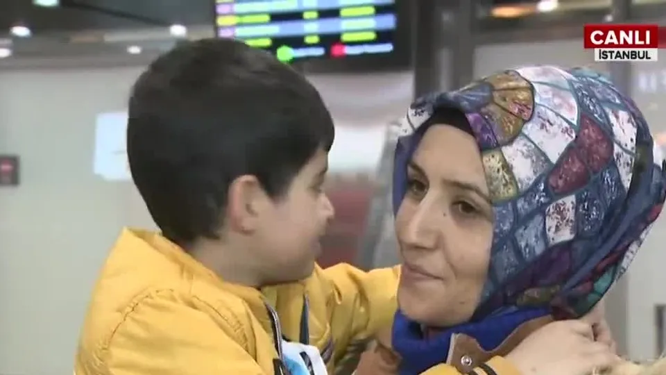 Taha Kemal ve ailesi tedavi için İstanbul’a geldi