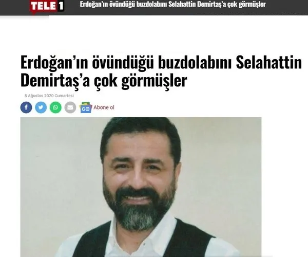 Selahattin Demirtaş’ın buzdolabı talebi iddialarına Edirne Cumhuriyet Başsavcılığı’ndan cevap!