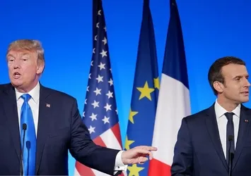 Macron'dan Trump'a Suriye eleştirisi