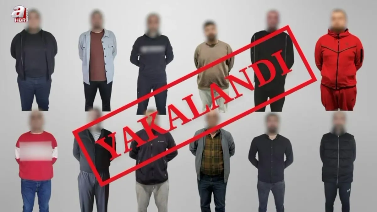 Kırmızı bültenle aranan 12 suçlu yakalanıp Türkiye'ye getirildi