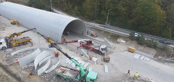 Bolu Dağı Tüneli yenilendi | Heyelan nedeniyle bir süredir trafiğe kapalıydı