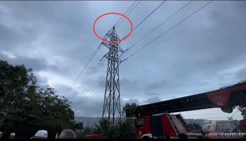 Mesajına cevap gelmeyince deliye döndü! Çareyi 40 metre yükseğe çıkmakta buldu: Ekipler harekete geçti 4