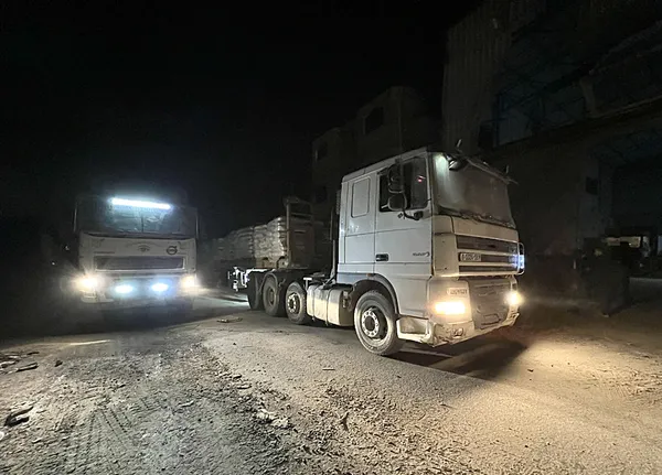 Gazze’nin kuzeyine aylardan sonra ikinci defa düzenli insani yardım ulaştı