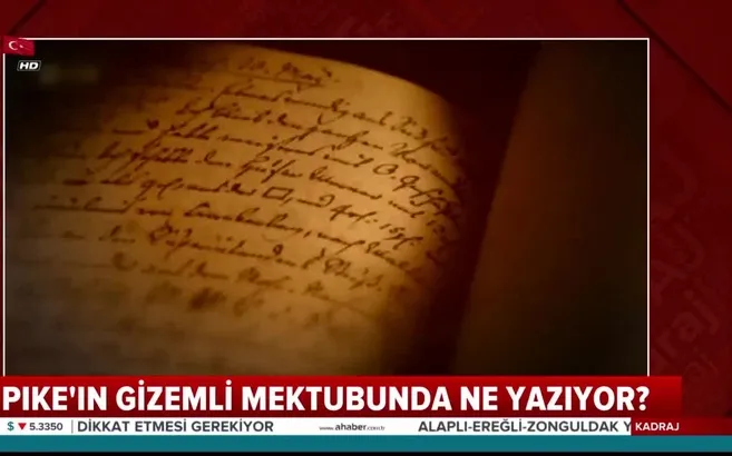 Pike'nin gizemli mektubunda neler yazıyor?