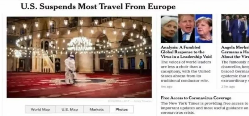 Korona haberlerinde cami, başörtülü kadın gibi İslami sembolleri kullanan Batı medyası İslamofobiyi körüklüyor