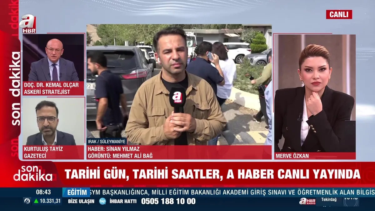 PKK silah bırakıyor! A Haber sahada