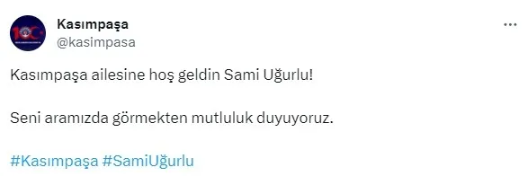 Son dakika: Kasımpaşa'nın yeni teknik direktörü Sami Uğurlu oldu - 1