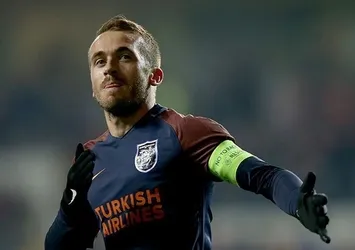 Başakşehirli Edin Visca'dan genç oyuncu Emre Kaplan'a büyük jest