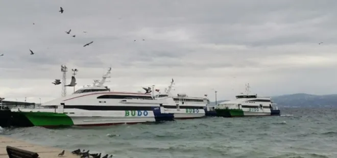 BUDO seferlerine olumsuz hava engeli!