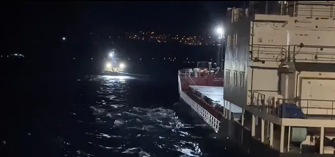 Çanakkale Boğazı'nda gemi arızası