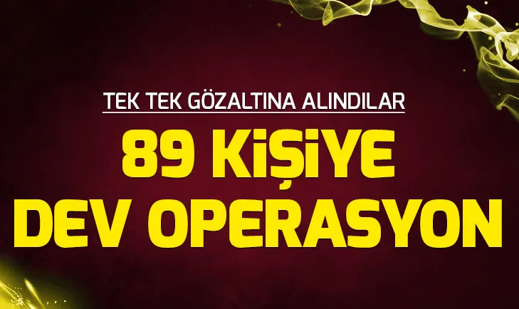 İstanbulda FETÖ operasyonu