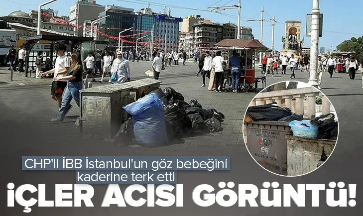 CHPli İBB İstanbulun göz bebeğini kaderine terk etti